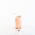 Pleaser ADORE-708 Plateau Sandaletten Chrom Clear Gold EU-42 / US-12