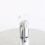 Pleaser ADORE-708 Plateau Sandaletten Chrom Clear Silber EU-35 / US-5