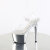 Pleaser ADORE-708 Plateau Sandaletten Chrom Clear Silber EU-44 / US-14