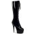 Pleaser Kniestiefel DELIGHT-2023 Schwarz EU-35 / US-5