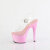 Pleaser ADORE-708LQ Plateau Sandaletten Clear Holograma Pink EU-37 / US-7