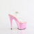 Pleaser ADORE-708LQ Plateau Sandaletten Clear Holograma Pink EU-37 / US-7