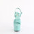 Pleaser ADORE-709GP Plateau Sandaletten Lack Glitter Grün Blau EU-38 / US-8