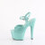 Pleaser ADORE-709GP Plateau Sandaletten Lack Glitter Grün Blau EU-38 / US-8