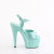 Pleaser ADORE-709GP Plateau Sandaletten Lack Glitter Grün Blau EU-35 / US-5