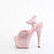 Pleaser ADORE-709GP Plateau Sandaletten Lack Glitter Pink EU-37 / US-7