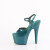 Pleaser ADORE-709GP Plateau Sandaletten Lack Glitter Grün EU-35 / US-5