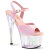 Pleaser ADORE-709HT Plateau Sandaletten Holograma Rauch Pink EU-35 / US-5