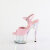 Pleaser ADORE-709HT Plateau Sandaletten Holograma Rauch Pink EU-35 / US-5