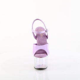 Pleaser ADORE-709HT Plateau Sandaletten Holograma Rauch...