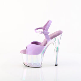 Pleaser ADORE-709HT Plateau Sandaletten Holograma Rauch Lila EU-39 / US-9