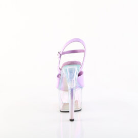 Pleaser ADORE-709HT Plateau Sandaletten Holograma Rauch Lila EU-39 / US-9