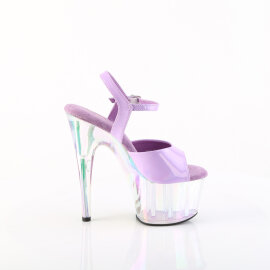 Pleaser ADORE-709HT Plateau Sandaletten Holograma Rauch Lila EU-39 / US-9