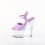 Pleaser ADORE-709HT Plateau Sandaletten Holograma Rauch Lila EU-40 / US-10