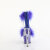 Pleaser ADORE-724F Plateau Sandaletten Clear Blau EU-35 / US-5