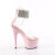 Pleaser ADORE-724RS Plateau Sandaletten Clear Strass Pink EU-35 / US-5