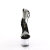 Pleaser ADORE-727RS Plateau Sandaletten Clear Strass Schwarz EU-41 / US-11