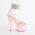 Pleaser ADORE-727RS Plateau Sandaletten Clear Strass Pink EU-35 / US-5
