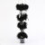Pleaser ADORE-728F Plateau Sandaletten Clear Schwarz EU-35 / US-5