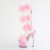 Pleaser ADORE-728F Plateau Sandaletten Clear Pink Transparent EU-35 / US-5