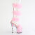 Pleaser ADORE-728F Plateau Sandaletten Clear Pink Transparent EU-35 / US-5