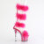 Pleaser ADORE-728F Plateau Sandaletten Clear Pink EU-37 / US-7