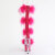 Pleaser ADORE-728F Plateau Sandaletten Clear Pink EU-38 / US-8