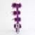 Pleaser ADORE-728F Plateau Sandaletten Clear Lila EU-41 / US-11