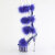 Pleaser ADORE-728F Plateau Sandaletten Clear Blau EU-35 / US-5