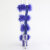 Pleaser ADORE-728F Plateau Sandaletten Clear Blau EU-35 / US-5