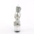 Pleaser ADORE-791HTRS Plateau Sandaletten Holograma Strass Silber EU-35 / US-5