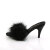 Fabulicious AMOUR-03 Pantoletten Kunstleder Schwarz EU-41 / US-11