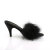 Fabulicious AMOUR-03 Pantoletten Kunstleder Schwarz EU-41 / US-11
