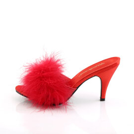 Fabulicious AMOUR-03 Pantoletten Kunstleder Rot EU-38 / US-8