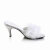 Fabulicious AMOUR-03 Pantoletten Kunstleder Weiß EU-40 / US-10