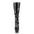 Pleaser Kniestiefel DELIGHT-2029 Schwarz EU-38 / US-8