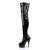 Pleaser Overknee Stiefel DELIGHT-3000 Schwarz EU-35 / US-5