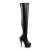 Pleaser Overknee Stiefel DELIGHT-3000 Schwarz EU-35 / US-5