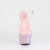 Pleaser BEJEWELED-708MS Plateau Sandaletten Clear Strass Pink EU-35 / US-5