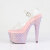 Pleaser BEJEWELED-708MS Plateau Sandaletten Clear Strass Pink EU-35 / US-5