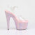 Pleaser BEJEWELED-708MS Plateau Sandaletten Clear Strass Pink EU-35 / US-5