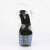Pleaser BEJEWELED-708MS Plateau Sandaletten Clear Strass Schwarz EU-37 / US-7