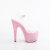 Pleaser BEJEWELED-708RRS Plateau Sandaletten Clear Strass Pink EU-35 / US-5