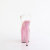 Pleaser BEJEWELED-808RRS Plateau Sandaletten Clear Strass Pink EU-40 / US-10