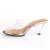 Fabulicious BELLE-301 Pantoletten Clear Gold EU-35 / US-5