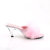 Fabulicious BELLE-301F Pantoletten Clear Kunstleder Pink EU-40 / US-10