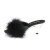 Fabulicious BELLE-301F Pantoletten Clear Kunstleder Schwarz EU-35 / US-5