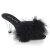 Fabulicious BELLE-301F Pantoletten Clear Kunstleder Schwarz EU-42 / US-12
