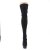Pleaser Overknee Stiefel DELIGHT-3003 Schwarz EU-38 / US-8