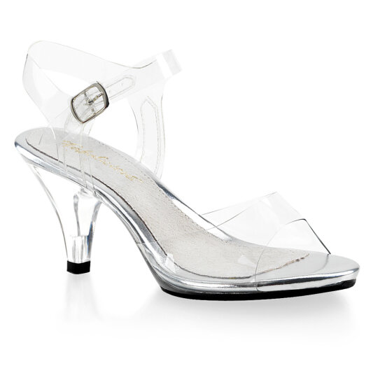 Fabulicious BELLE-308 Plateau Sandaletten Clear EU-41 / US-11